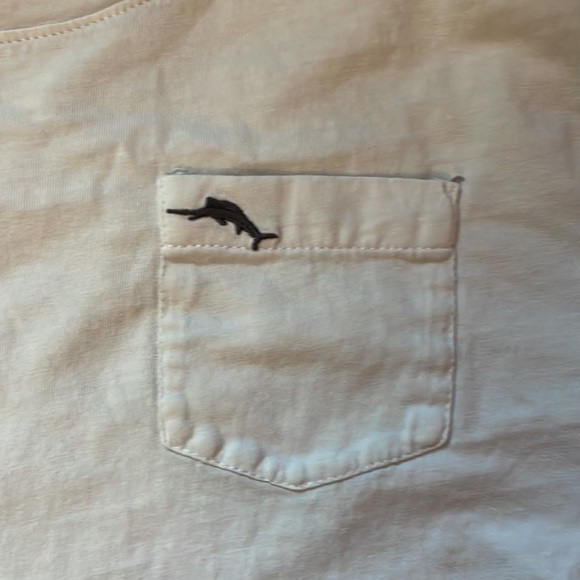 Youth XL White Tee Tommy Bahama - Picture 2 of 4